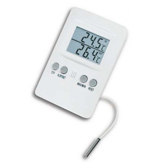 Термометар стони / зидни дигитални МИН-МАКС са алармом -10+50 °C -50+70 °C